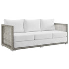 Modway Aura Outdoor Patio Wicker Rattan Sofa  