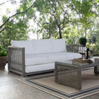Modway Aura Outdoor Patio Wicker Rattan Sofa