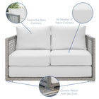 Modway Aura Outdoor Patio Wicker Rattan Loveseat