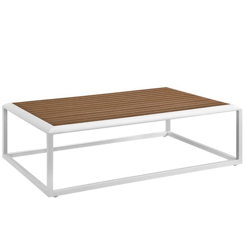 Modway Stance Outdoor Patio Aluminum Coffee Table  