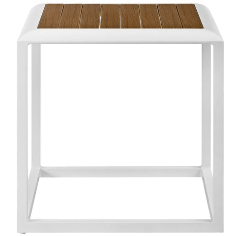 Modway Stance Outdoor Patio Aluminum Side Table  
