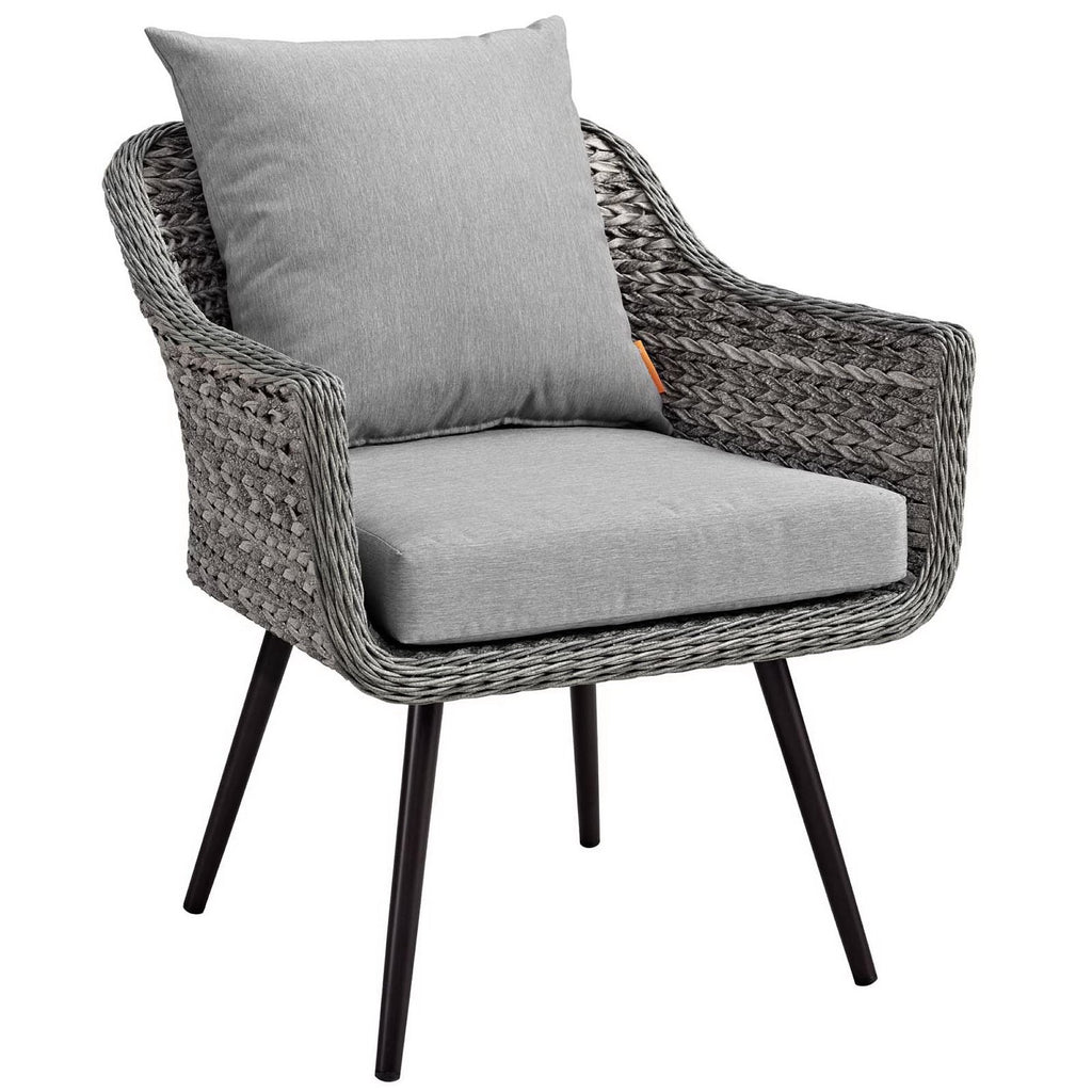 Modway Endeavor Outdoor Patio Wicker Rattan Armchair  
