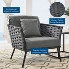 Modway Stance Outdoor Patio Aluminum Armchair
