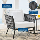 Modway Stance Outdoor Patio Aluminum Armchair