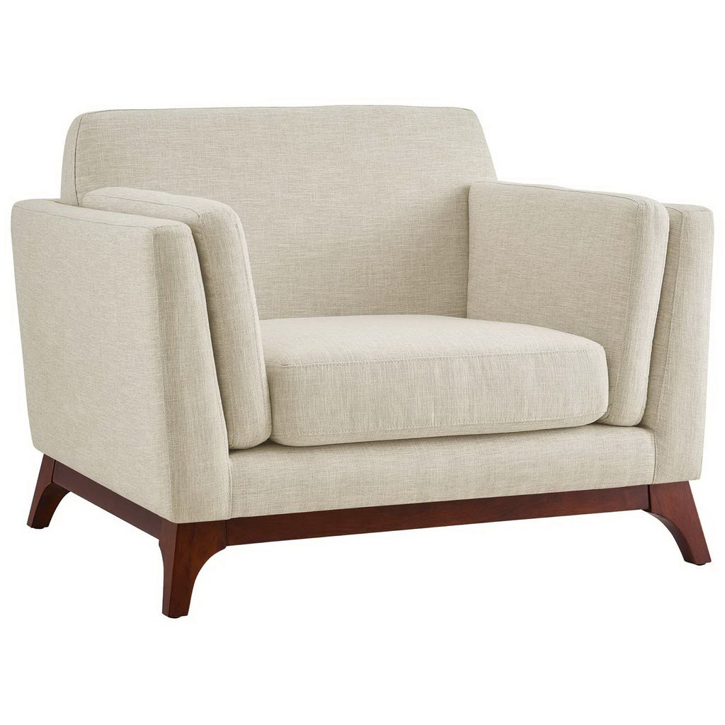 Modway Chance Upholstered Fabric Armchair  