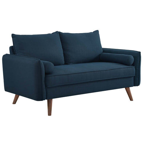 Modway Revive Upholstered Fabric Loveseat  