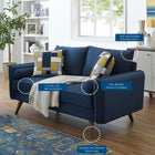Modway Revive Upholstered Fabric Loveseat