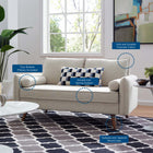 Modway Revive Upholstered Fabric Loveseat