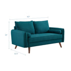 Modway Revive Upholstered Fabric Loveseat