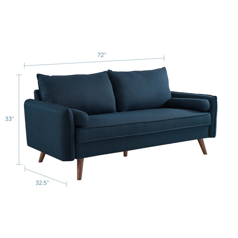 Modway Revive Upholstered Fabric Sofa  