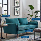 Modway Revive Upholstered Fabric Sofa