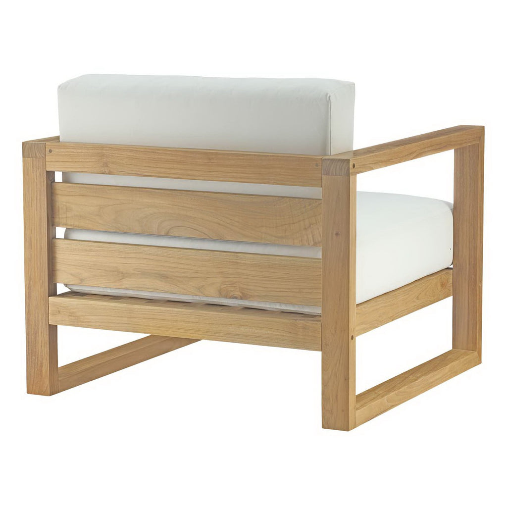 Modway Upland 3 Piece Outdoor Patio Teak Set EEI-3119