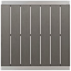 Modway Shore 3 Piece Outdoor Patio Aluminum Pub Set EEI-3157