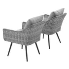 Modway Endeavor Outdoor Patio Wicker Rattan Armchair Set of 2