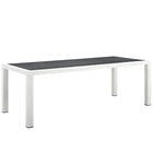 Modway Stance 7 Piece Outdoor Patio Aluminum Dining Set