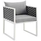 Modway Stance 9 Piece Outdoor Patio Aluminum Dining Set