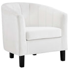 Modway Prospect Channel Tufted Performance Velvet Armchair  