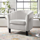 Modway Prospect Channel Tufted Performance Velvet Armchair