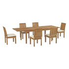 Modway Marina 7 Piece Outdoor Patio Teak Dining Set