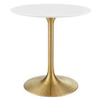 Modway Lippa 28" Round Wood Dining Table  