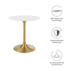 Modway Lippa 28" Round Wood Dining Table