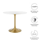 Modway Lippa 36" Round Wood Dining Table