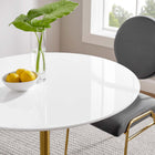 Modway Lippa 36" Round Wood Dining Table