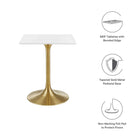 Modway Lippa 24" Square Wood Dining Table