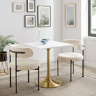 Modway Lippa 28" Square Wood Dining Table