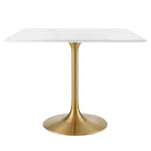 Modway Lippa 36" Square Wood Dining Table  