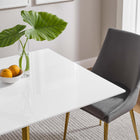 Modway Lippa 36" Square Wood Dining Table
