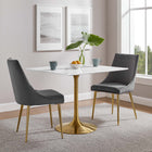 Modway Lippa 36" Square Wood Dining Table