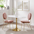 Modway Lippa 48" Oval Wood Dining Table