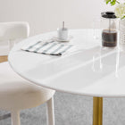 Modway Lippa 40" Round Wood Dining Table