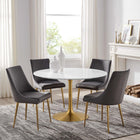 Modway Lippa 48" Round Wood Dining Table