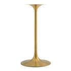 Modway Lippa 28" Round Faux Marble Bar Table