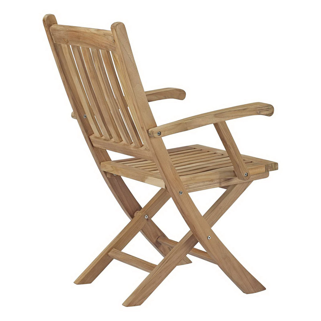Modway Marina 9 Piece Outdoor Patio Teak Dining Set EEI-3314