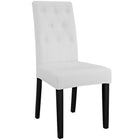Modway Confer Vinyl Dining Side Chair Set of 2