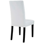 Modway Confer Vinyl Dining Side Chair Set of 4