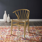 Modway Flourish Spindle Wood Dining Side Chair