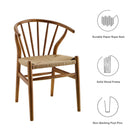 Modway Flourish Spindle Wood Dining Side Chair