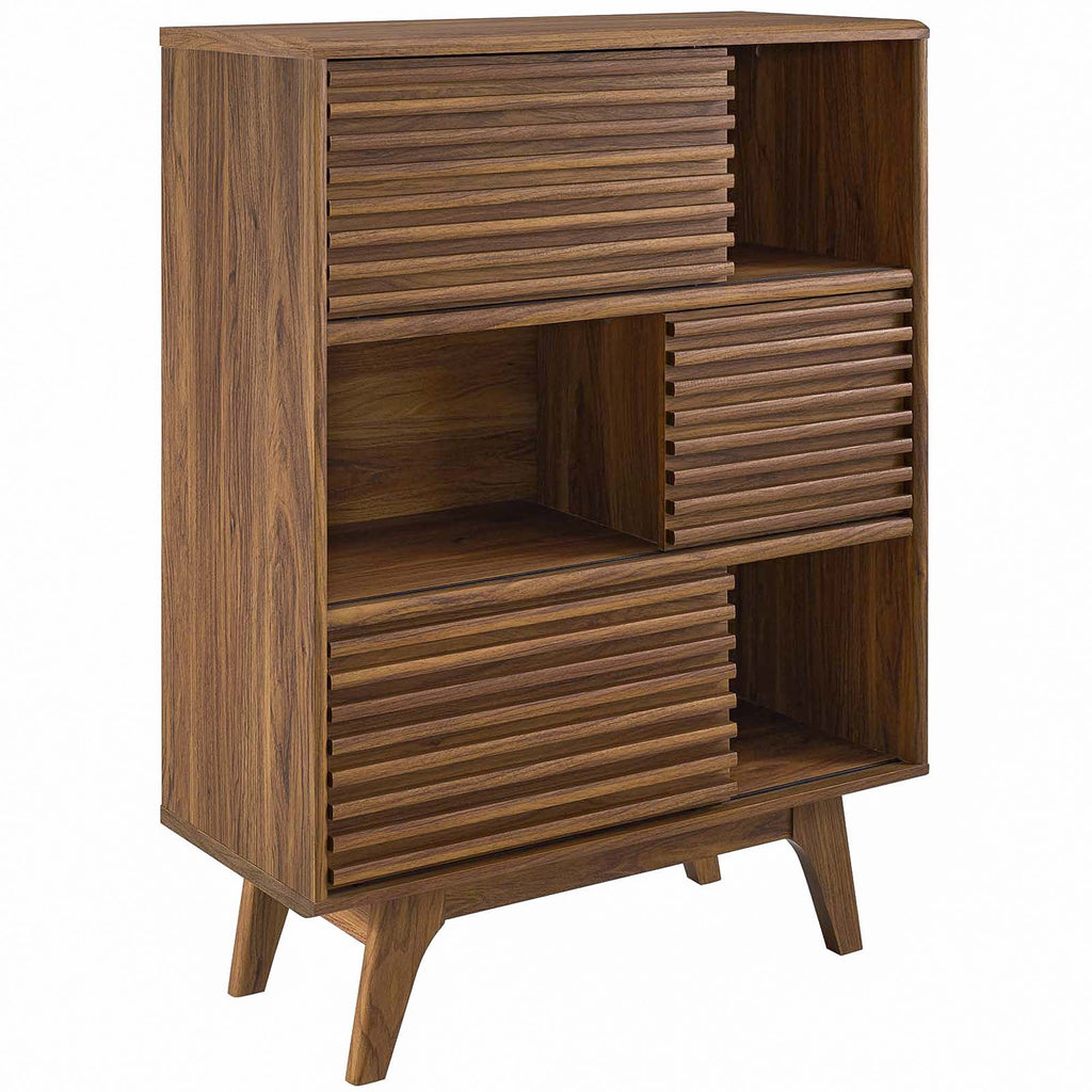 Modway Render Three-Tier Display Storage Cabinet Stand  