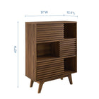 Modway Render Three-Tier Display Storage Cabinet Stand