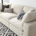 Modway Commix 3 Piece Down Filled Overstuffed Sectional Sofa Set