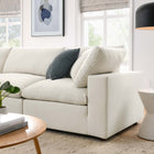 Modway Commix 4 Piece Down Filled Overstuffed Sectional Sofa Set - EEI-3356-LBG