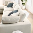 Modway Commix 5 Piece Down Filled Overstuffed Sectional Sofa Set