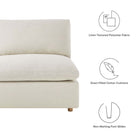 Modway Commix 8-Piece Down Filled Overstuffed Sectional Sofa