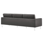 Modway Loft Tufted Vegan Leather Sofa
