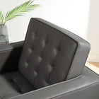 Modway Loft Tufted Vegan Leather Armchair