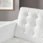 Modway Loft Tufted Vegan Leather Armchair